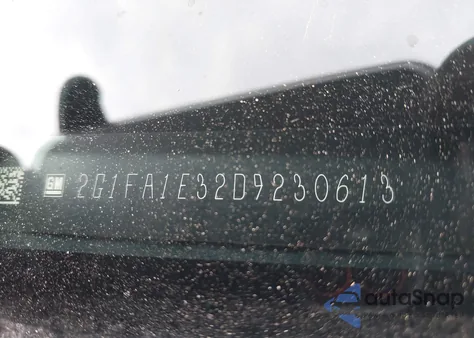 2013 Chevrolet Camaro 2Ls z USA, uszkodzony, nr VIN 2G1FA1E32D9230613